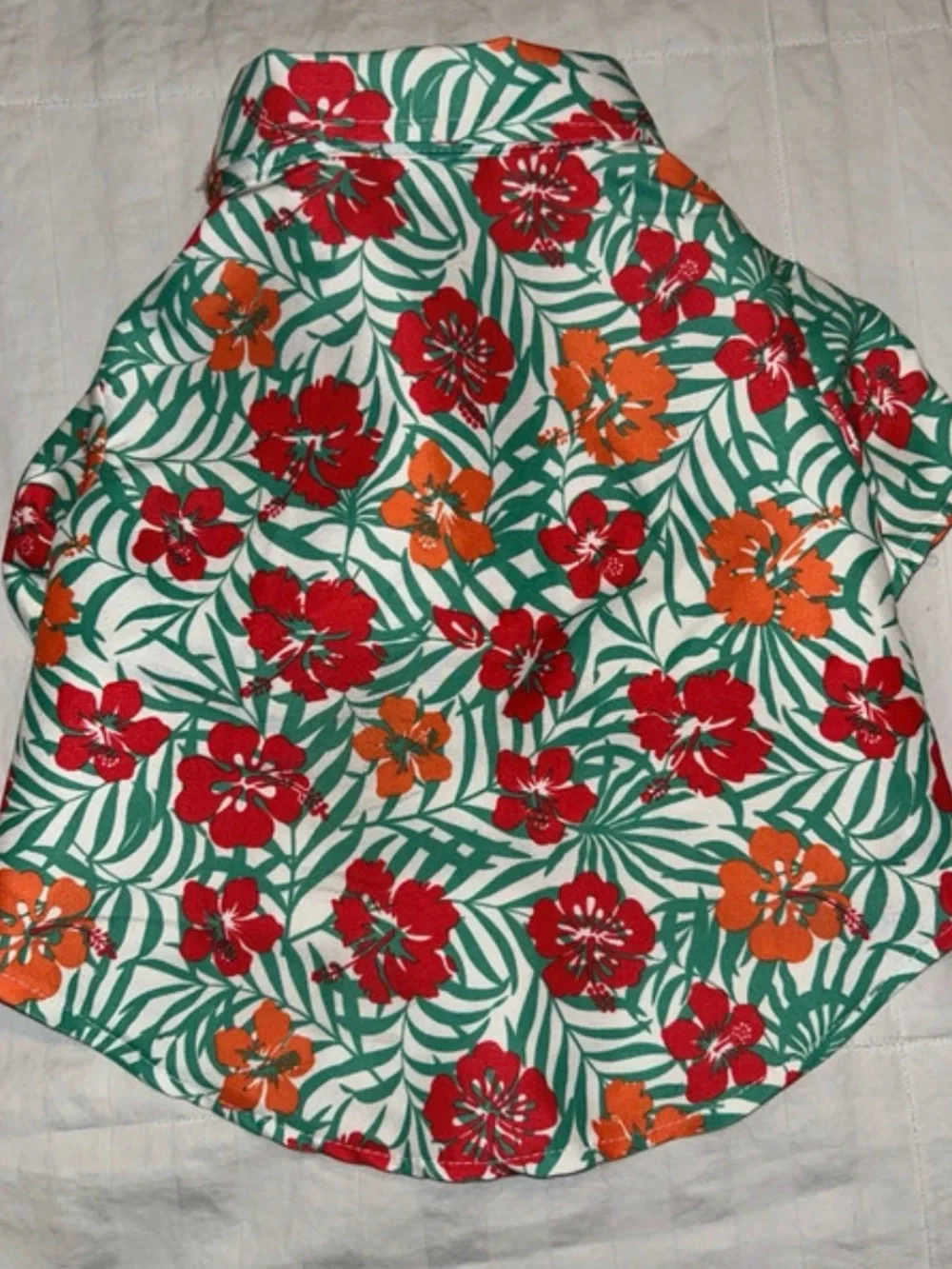 Tropical Floral Pet Shirt